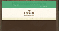 Desktop Screenshot of heywoodgrilledcheese.com